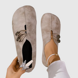 Lydia | Zapatillas ortopédicas de ante suave para mujer