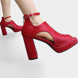 Lopez Tacones Gruesos Multicolor